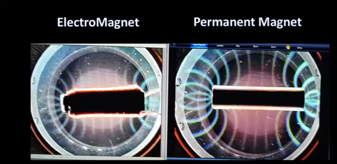 Permanent magnet vs electromagnet